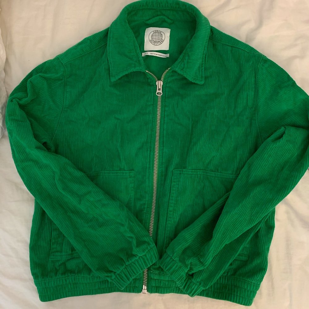 Urban Outfitters Green Corduroy Jacket